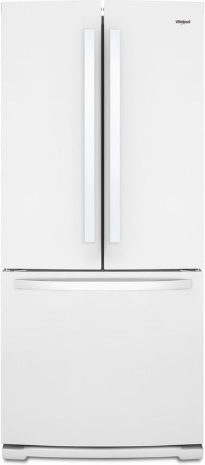 Whirlpool White French Door Refrigerator (20 Cu. Ft.) - WRF560SFHW