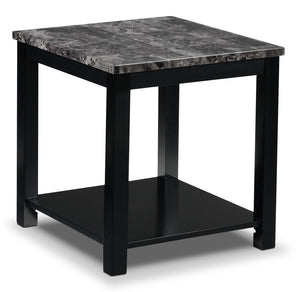 Selena End Table - Black
