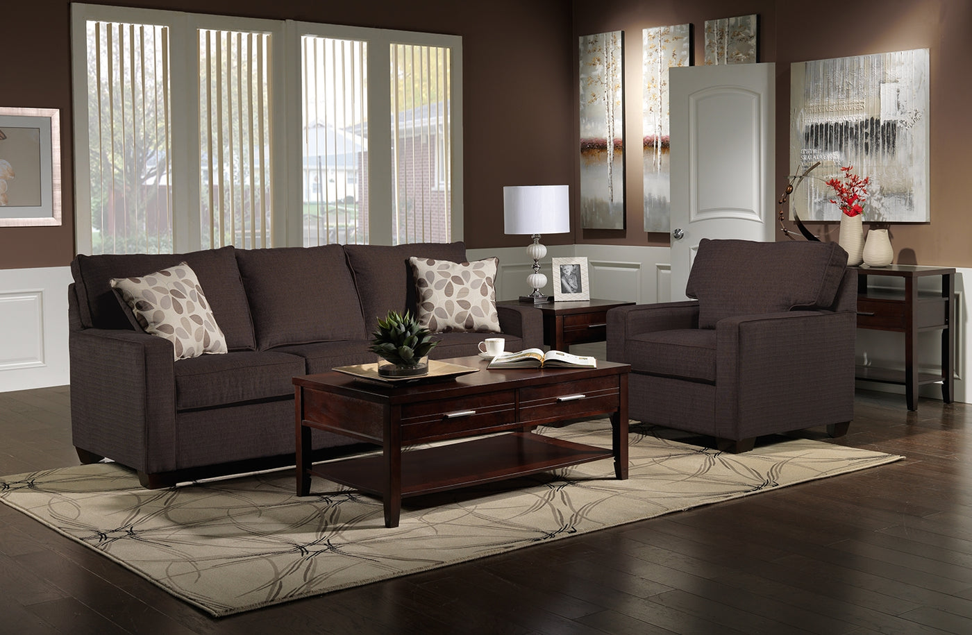 Gloria Coffee Table - Espresso