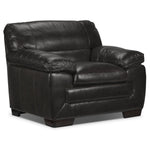 Amarillo Leather Chair - Charcoal