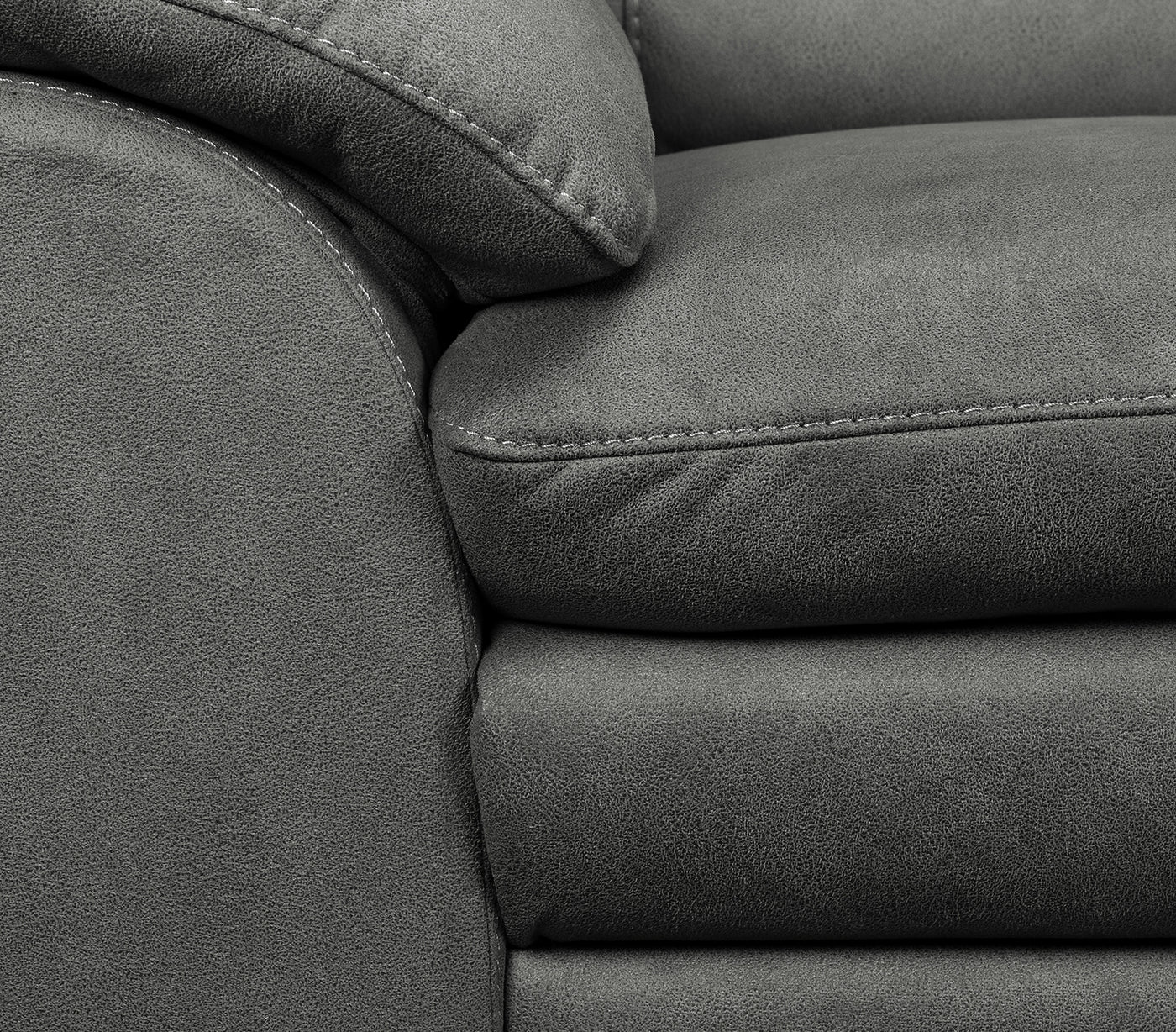 Kelleher Sofa and Chair Set - Charcoal