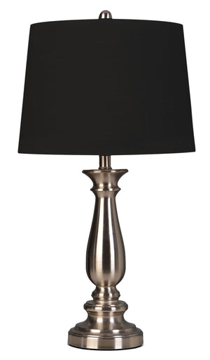 Lawrence 25" Table Lamp - Chrome