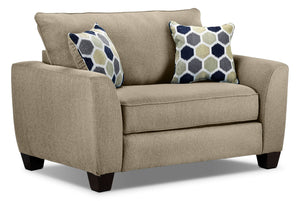 Heritage Chair and a Half - Beige