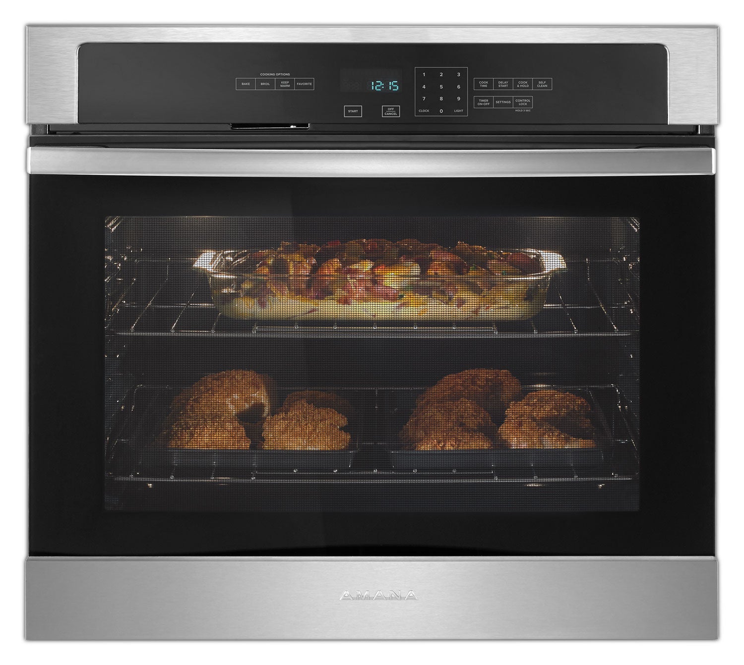 Amana Stainless Steel Electric Wall Oven (4.3 Cu. Ft.) - AWO6317SFS