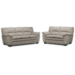 Kelleher Sofa and Loveseat Set - Beige