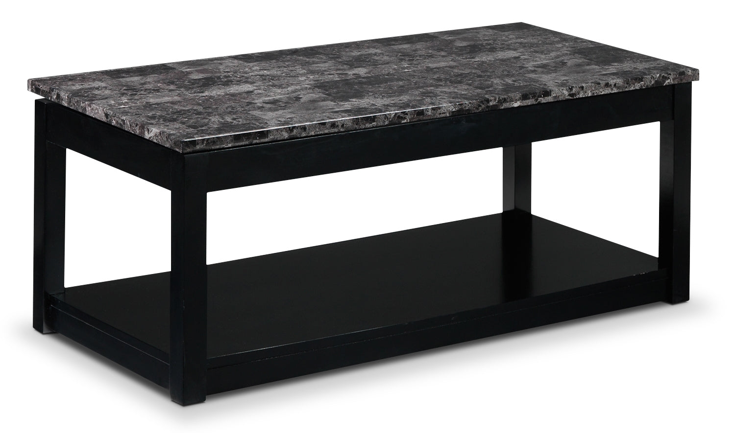 Selena Lift-Top Coffee Table - Black