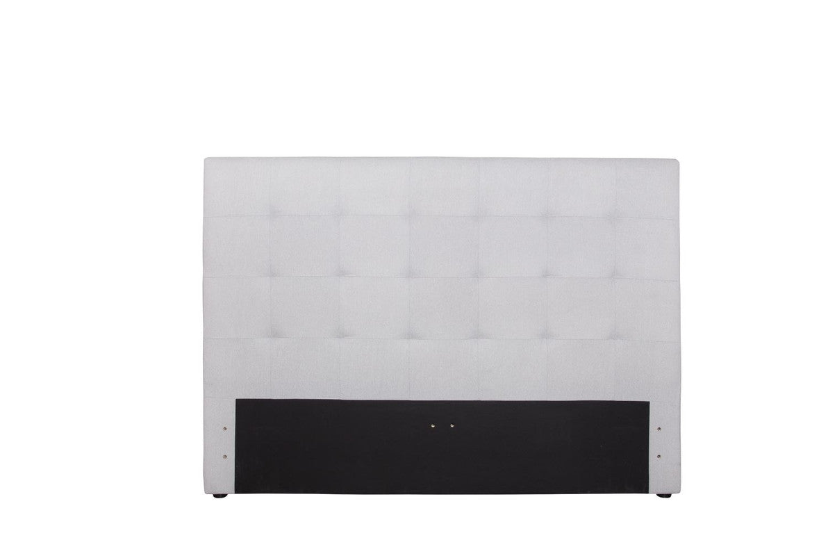 Ayothaya Upholstered Platform King Bed - Horizon Grey