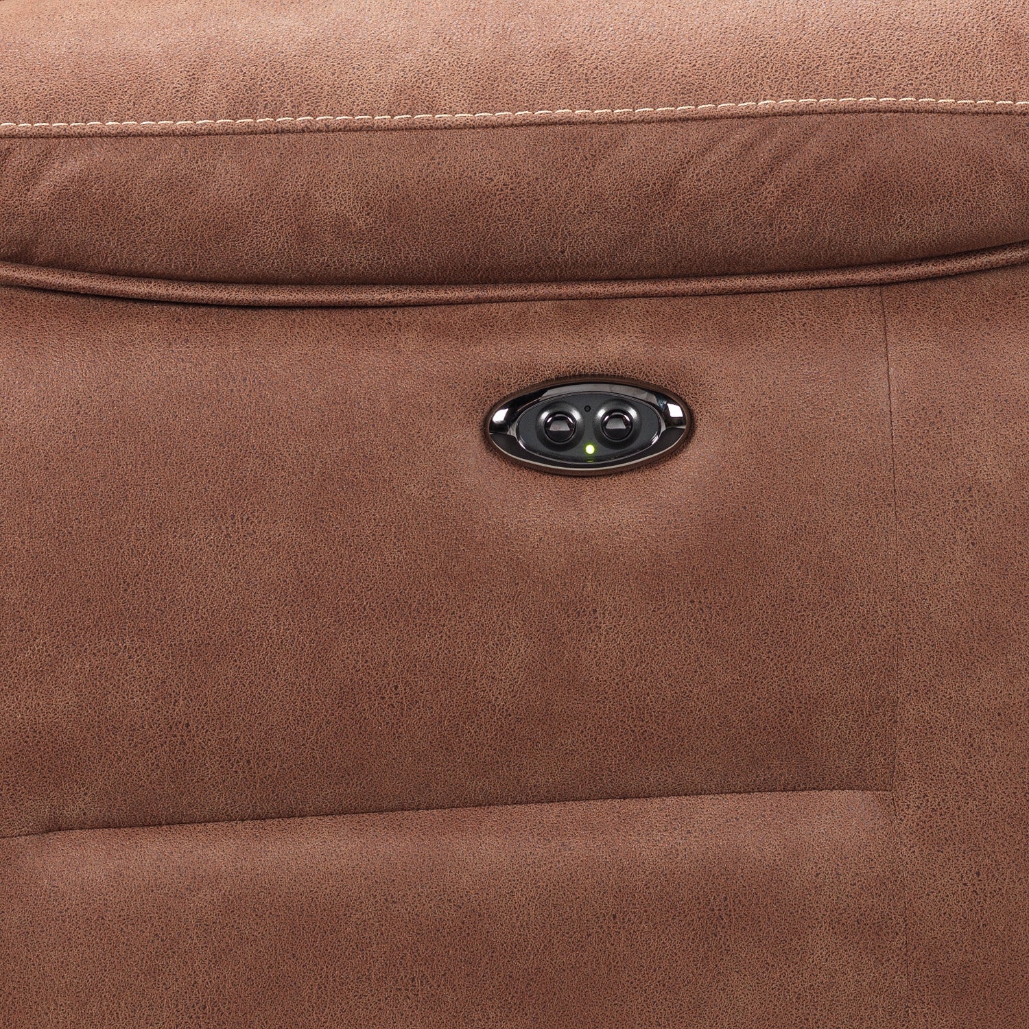 Collins Power Reclining Loveseat - Hazelnut