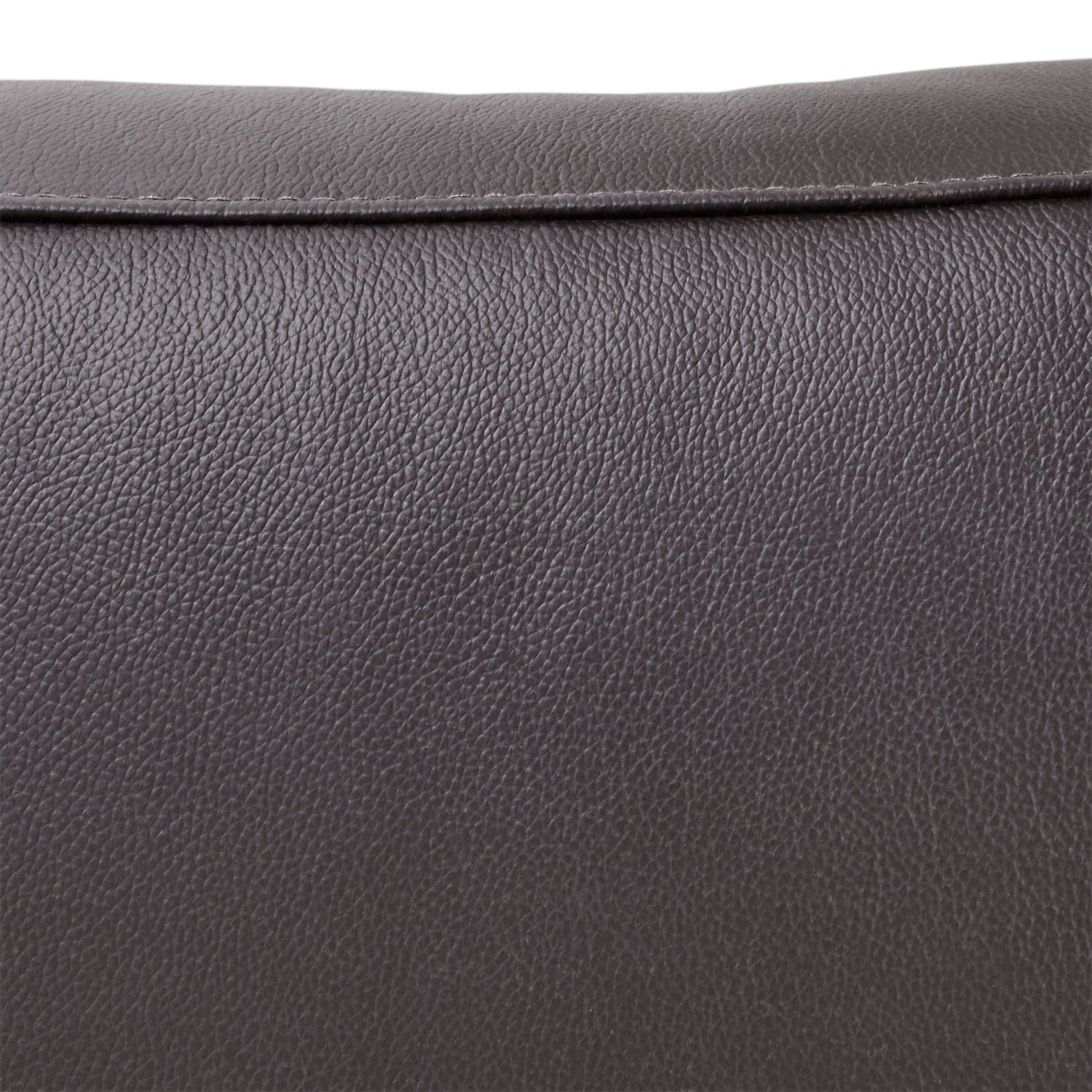 Kylie Leather Sofa - Coffee