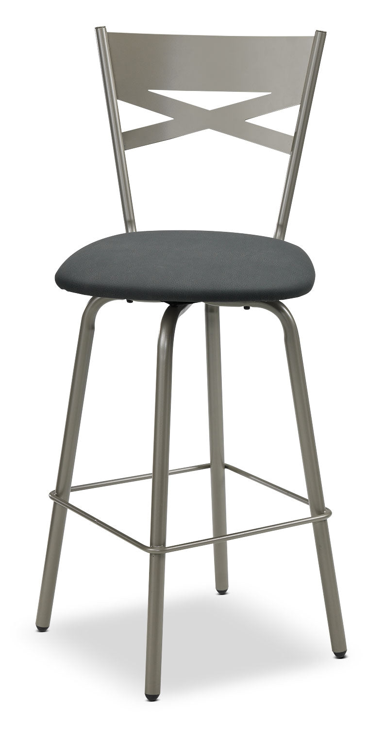Lotus Swivel Barstool - Bronze