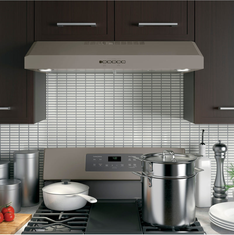GE Slate 30 310 CFM Under-the-Cabinet Range Hood - JVX5300EJESC | Leon's