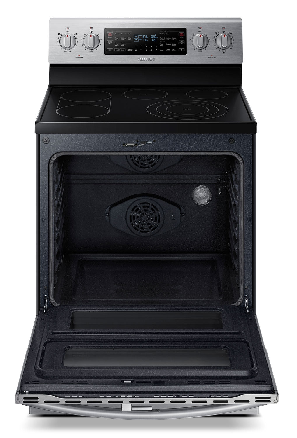 Samsung Stainless Steel Freestanding Electric Dual Convection Range (5.9 Cu. Ft.) - NE59J7850WS/AC