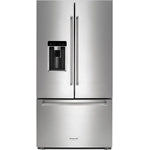 KitchenAid Stainless Steel Counter-Depth French Door Refrigerator (23.8 Cu. Ft.) - KRFC604FSS