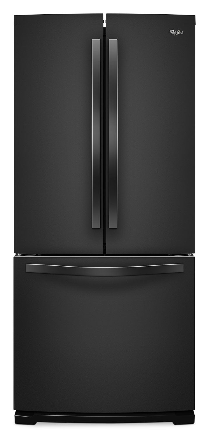 Whirlpool Black French Door Refrigerator (19.5 Cu. Ft.) - WRF560SFYB