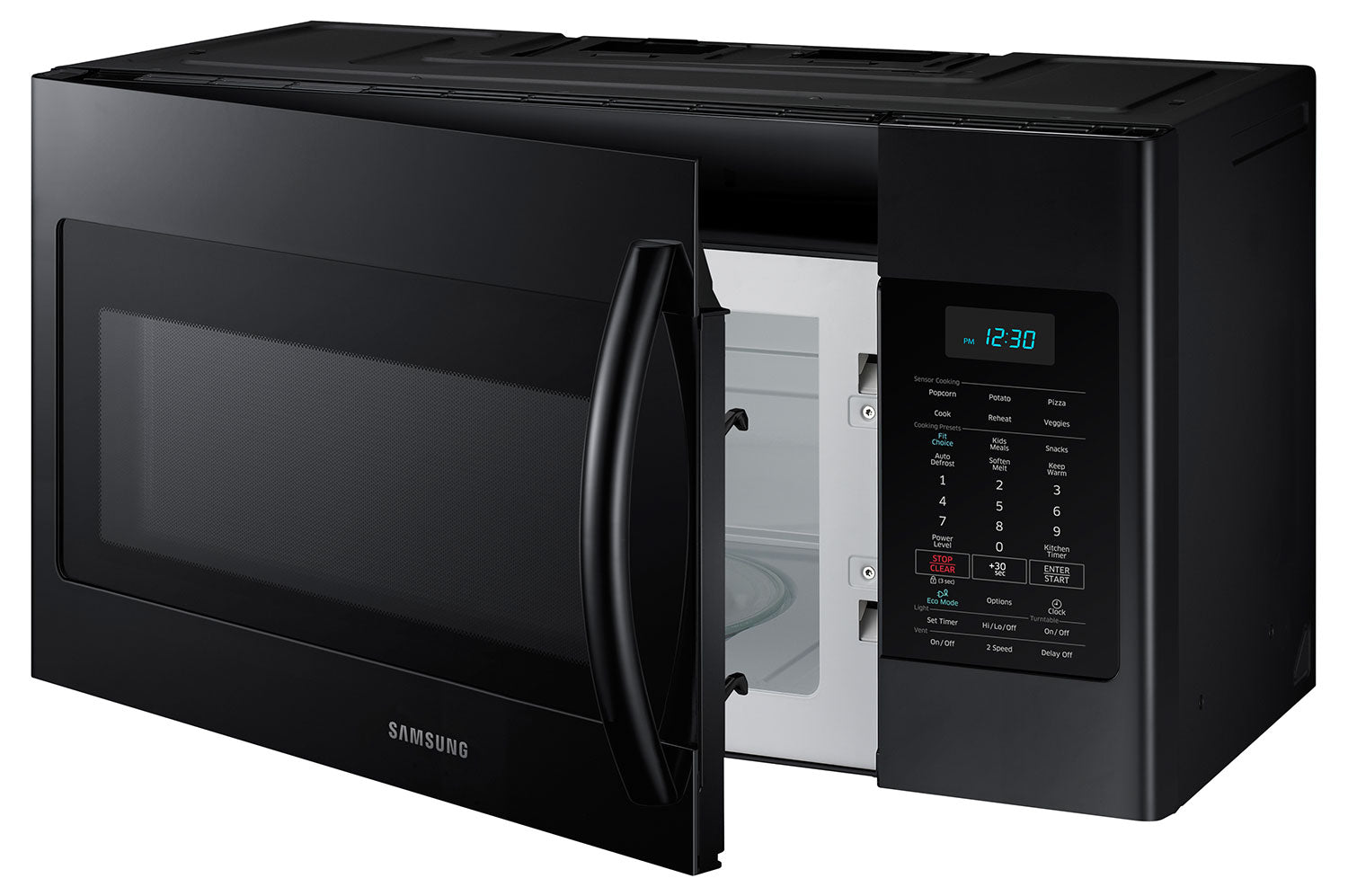 Samsung Black Over-the-Range Microwave (1.7 Cu. Ft.) - ME17H703SHB