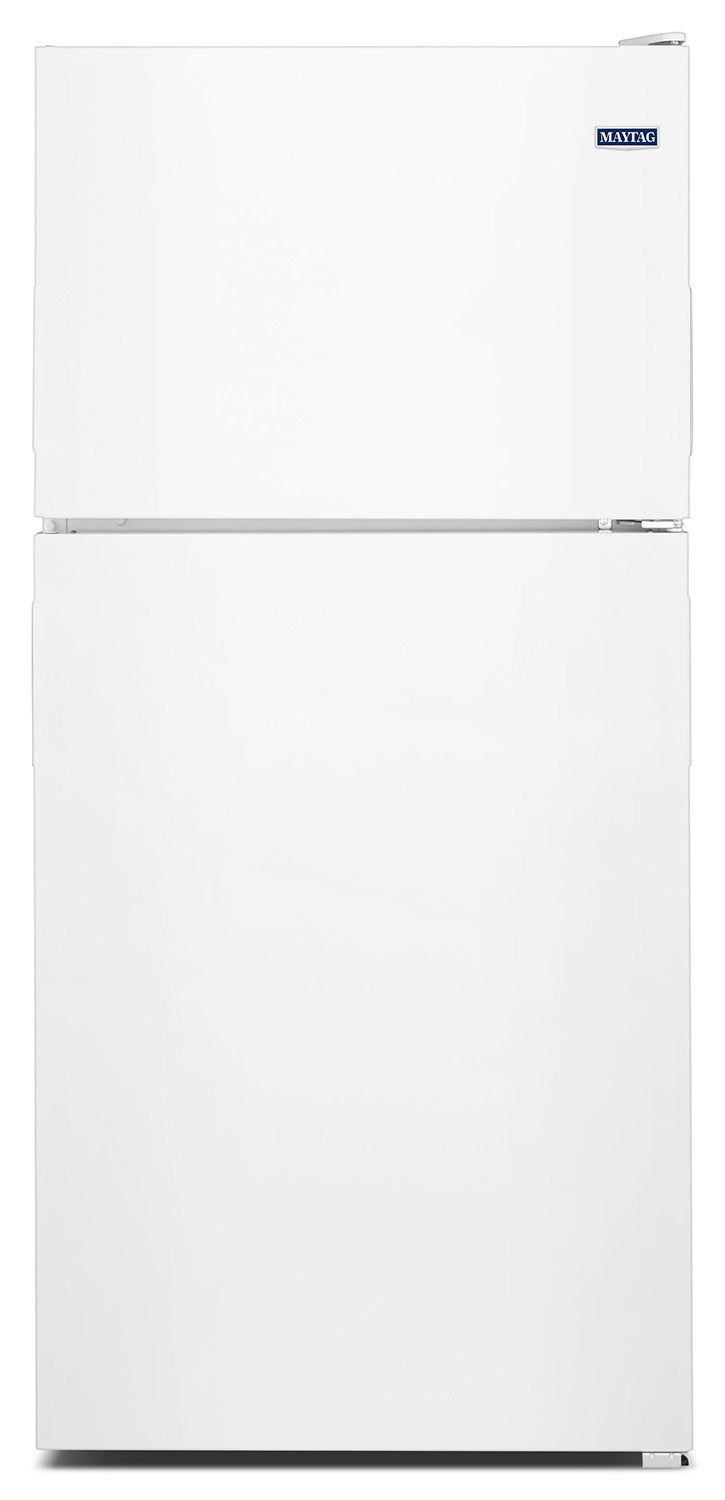 Maytag 30" 18 Cu. Ft. White Top-Freezer Refigerator - MRT118FFFH