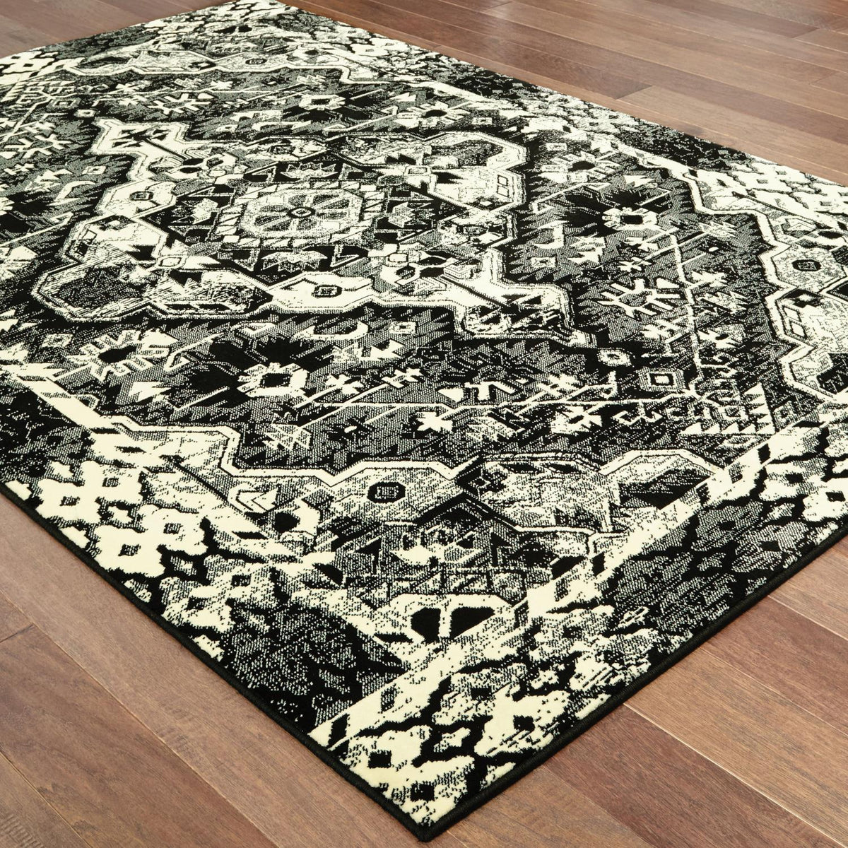 Ledger W5603KL Tribal Area Rug (5'3"X7'6")