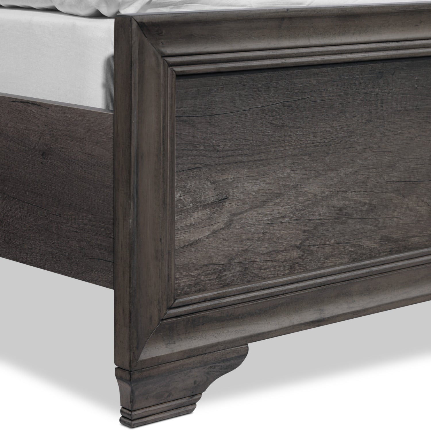 Sophie 3-Piece King Bed - Weathered Grey