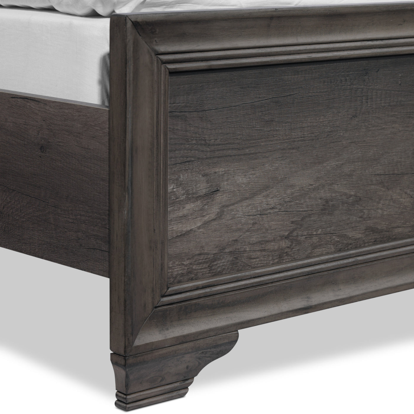 Sophie 6-Piece Queen Bedroom Package - Weathered Grey