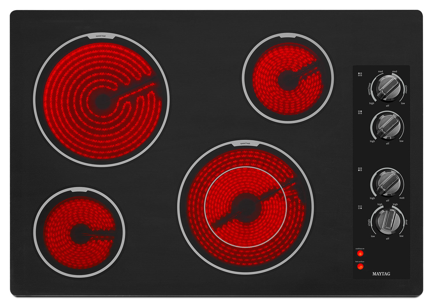 Maytag Black Electric Cooktop - MEC7430BB