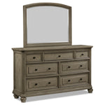 Antigo Dresser - Wire-Brushed Grey