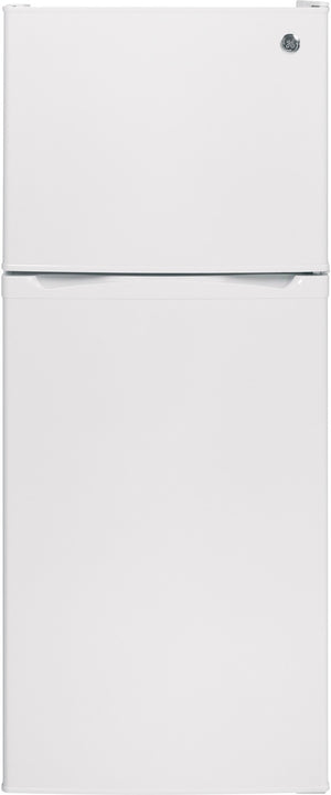 GE 24" 11.55 Cu. Ft. White Top-Freezer Refrigerator - GPE12FGKWW