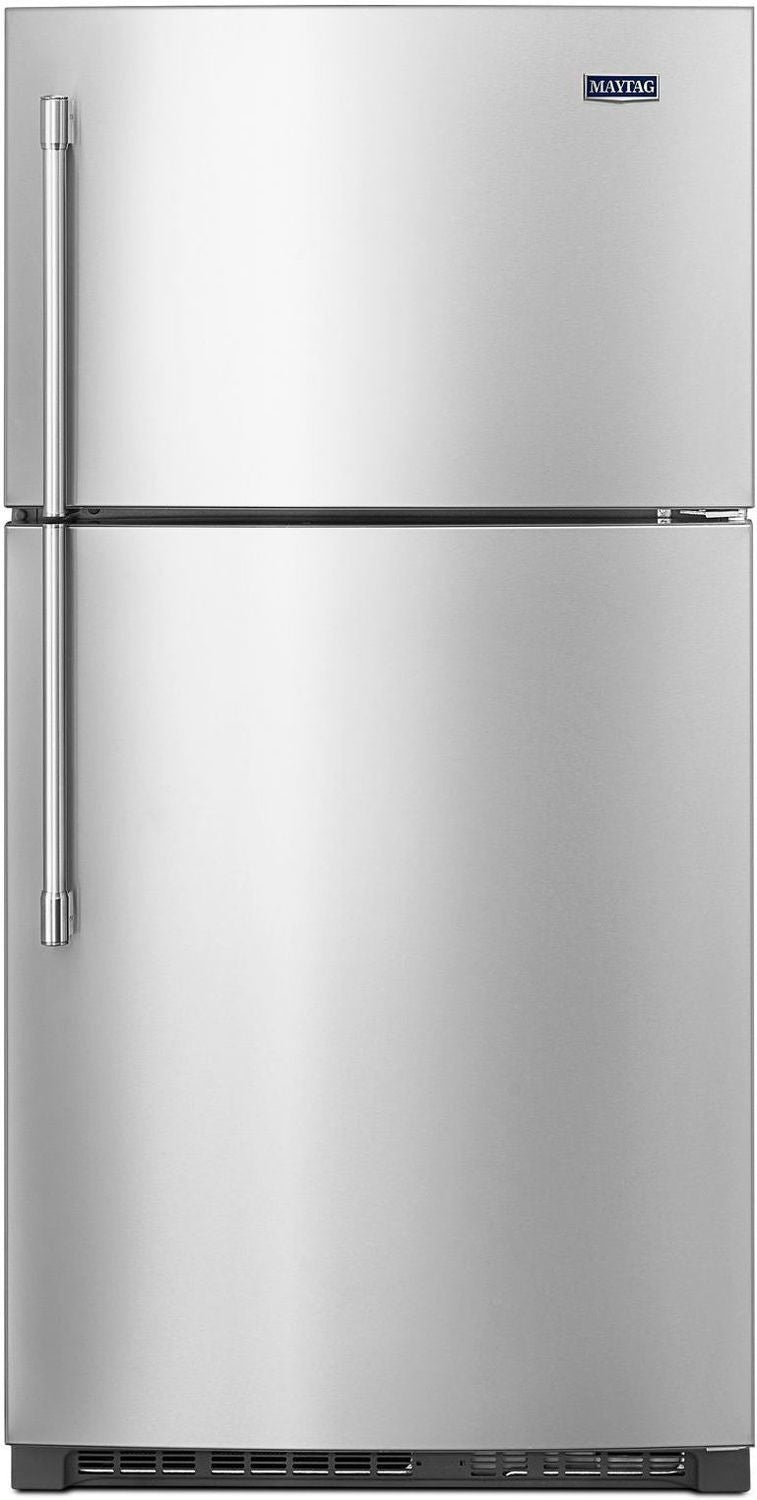 Maytag Stainless Steel Top-Freezer Refrigerator (21 Cu. Ft