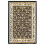 Marieville W1331BL Oriental Area Rug (3'10"X5'5")