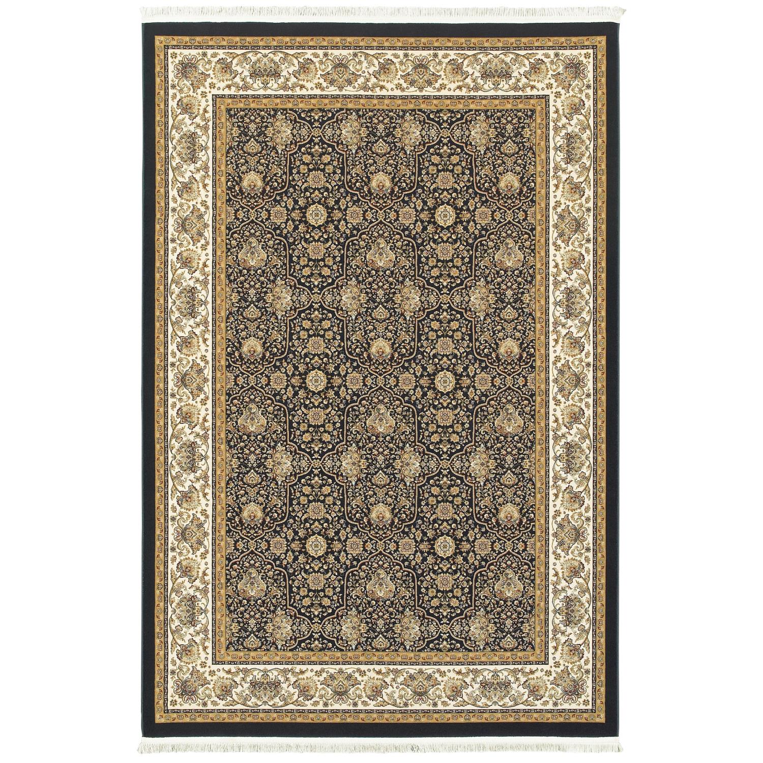 Marieville W1331BL Oriental Area Rug (3'10"X5'5")
