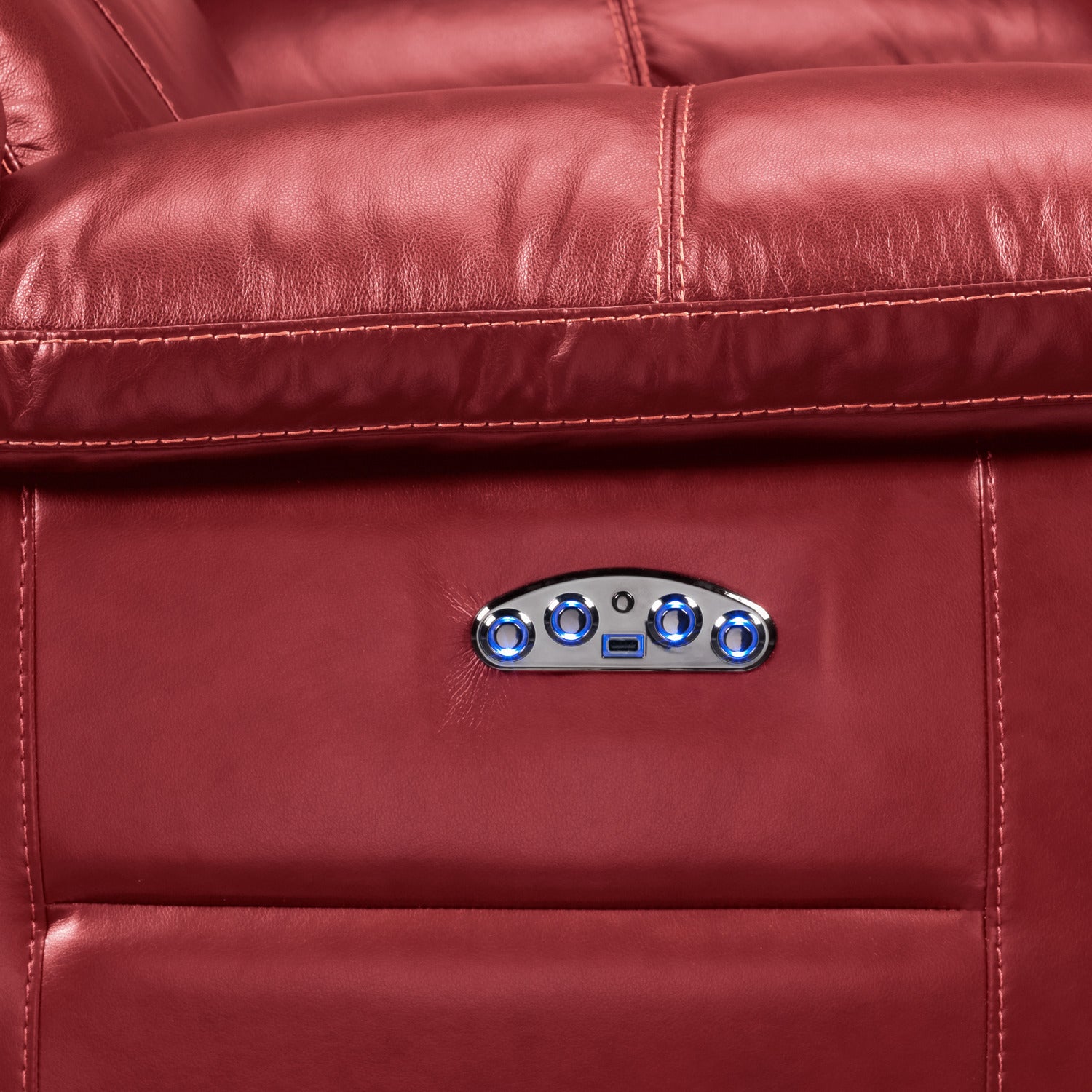 Solenn Power Recliner - Rouge