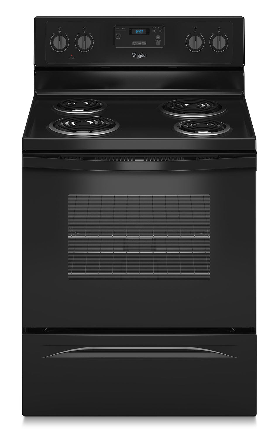 Whirlpool Black Freestanding Electric Range (4.8 Cu. Ft.) - YWFC150M0EB