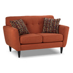 Cobra Loveseat - Orange