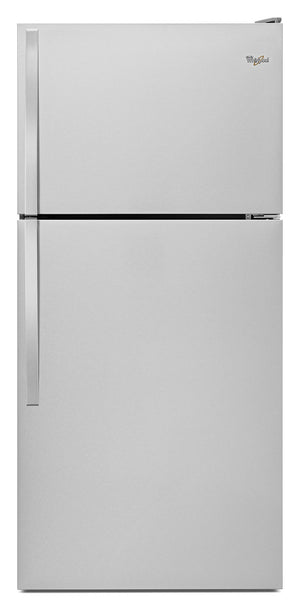 Whirlpool 30" 18.25 Cu. Ft. Stainless Steel Top-Freezer Refrigerator - WRT148FZDM