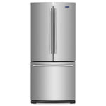 Maytag 30" 19.6 Cu. Ft. Stainless Steel French Door Refrigerator - MFB2055FRZ