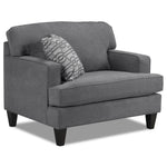 Bacchus Chair and a Half - Slate
