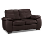 Naples Loveseat - Chocolate