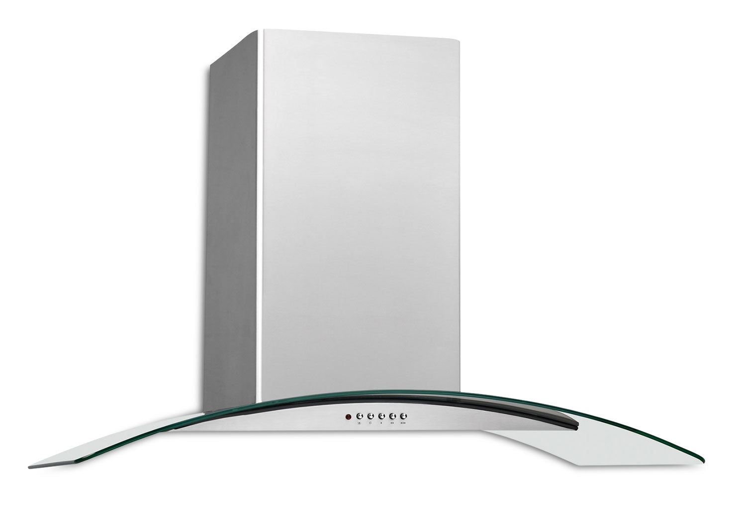 Frigidaire Stainless Steel and Glass 42" 400 CFM Island/Peninsula-Mount Range Hood - FHPC4260LS