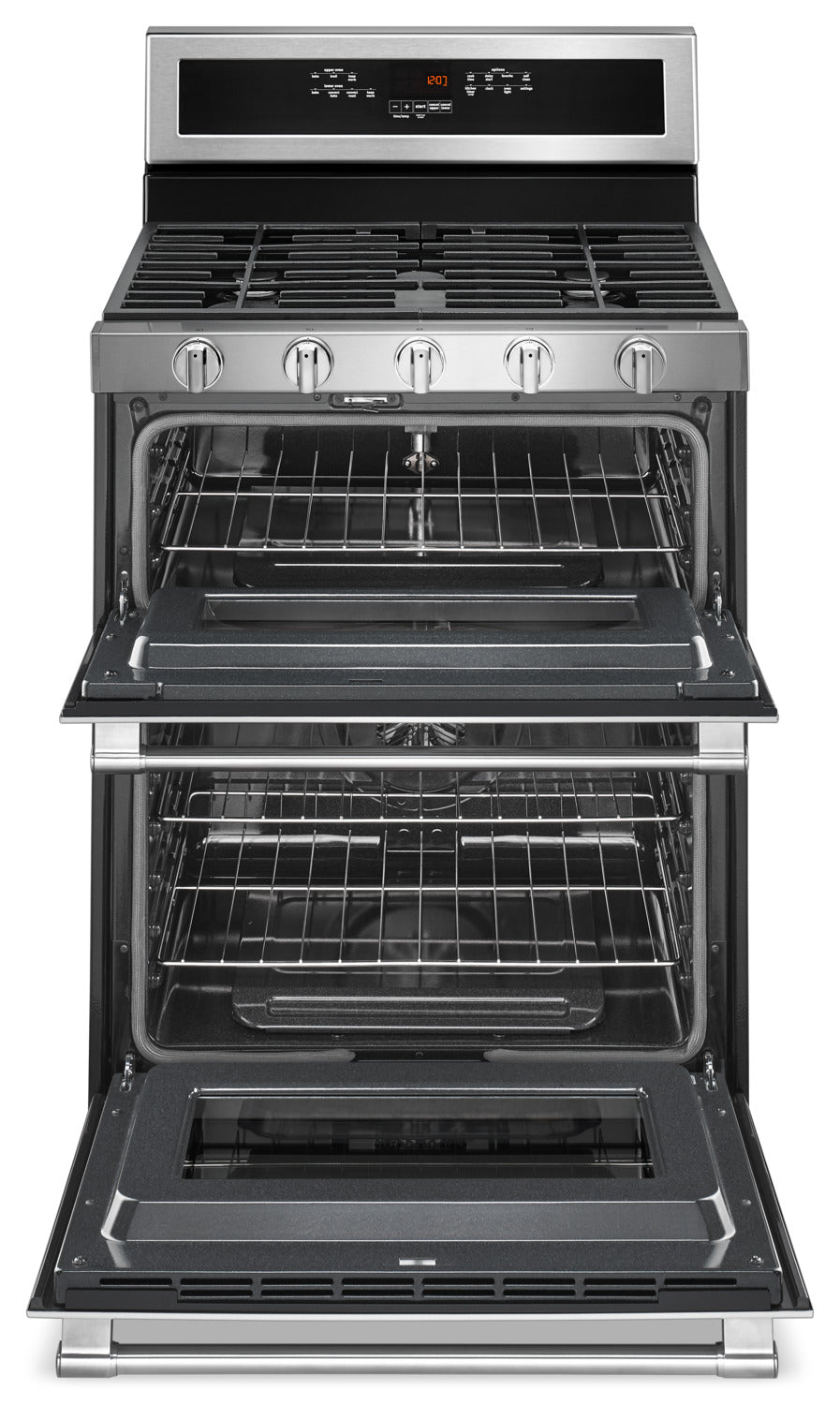 Maytag Stainless Steel Freestanding Gas Double Oven (6.0 Cu. Ft.) - MGT8800FZ