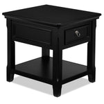 Turner 26" End Table - Black
