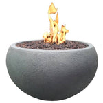 Kyushu Concrete Lava Stone Fire Pit (Modeno) – Propane