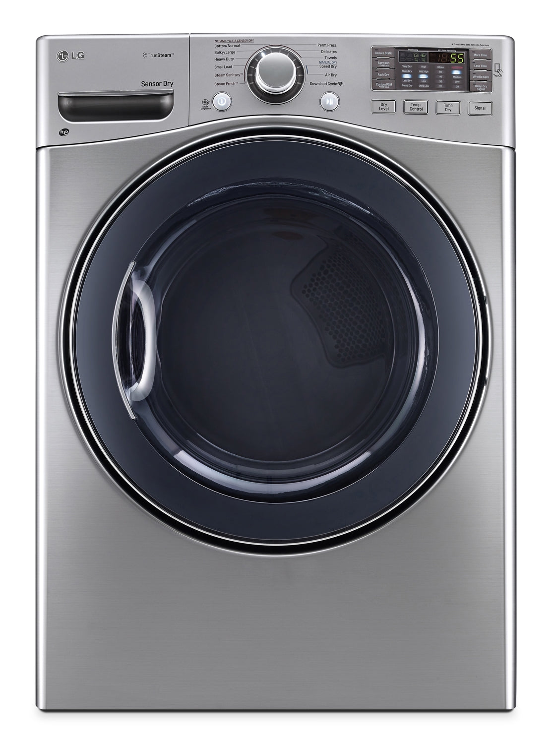 LG Appliances Graphite Steel Electric Dryer (7.4 Cu. Ft.) - DLEX3570V