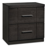 Seville Night Table - Charcoal