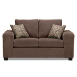 Fava Sofa, Loveseat and Chair Set - Light Brown