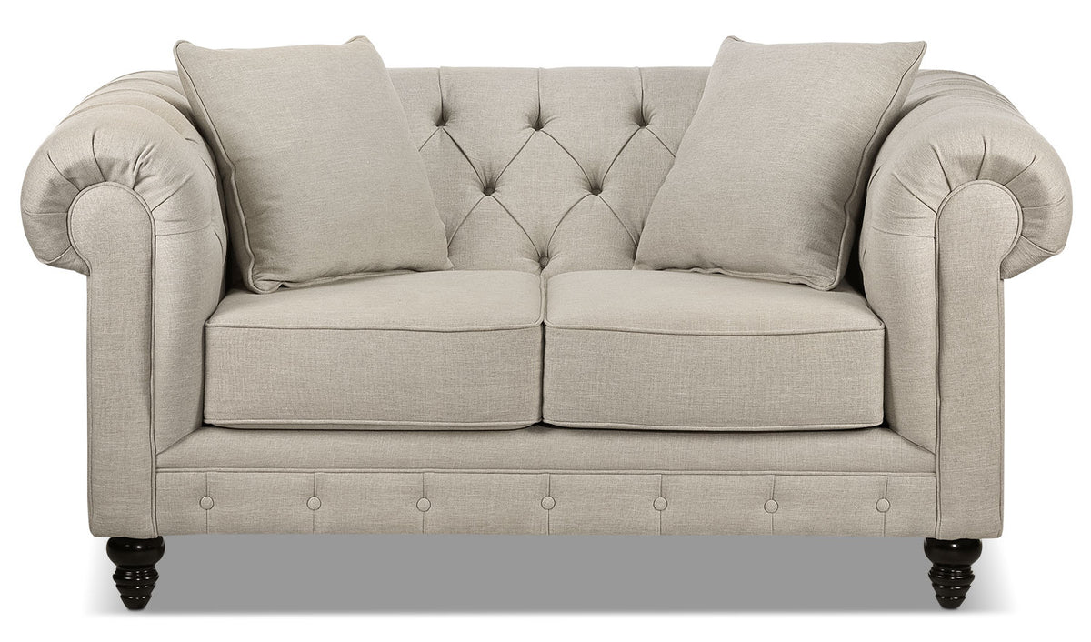 Nubia Loveseat - Stone