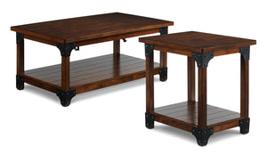 Wellington Coffee Table and End Table - Walnut