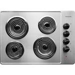 Frigidaire Stainless Steel 30" Electric Coil Cooktop - FFEC3005LS