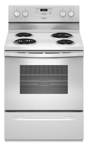 Whirlpool White Freestanding Electric Range (4.8 Cu. Ft.) - YWFC150M0EW
