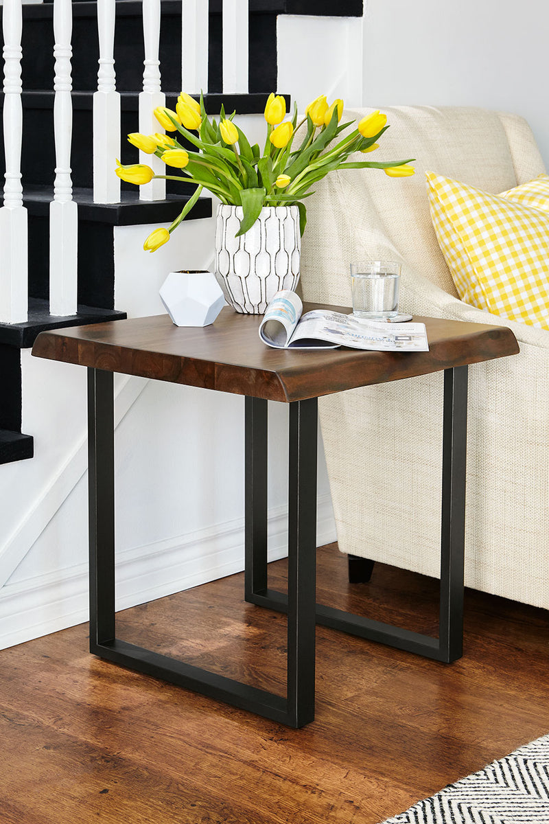 Natura End Table Walnut Leon's