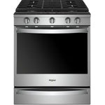 Whirlpool Stainless Steel Slide-In Gas True Convection Range (5.8 Cu. Ft.) - WEG750H0HZ
