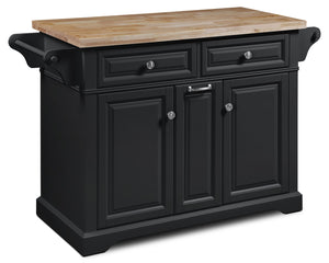 Nevada Kitchen Island - Espresso